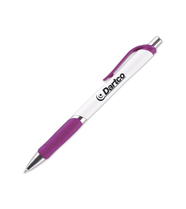 Custom Frisco White Barrel Pen