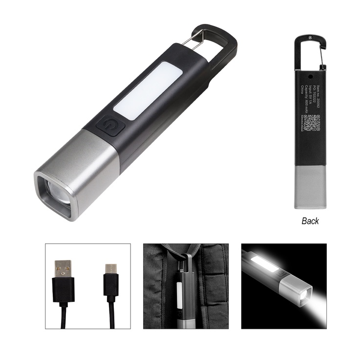 Trailblazer Rechargeable COB Flashlight