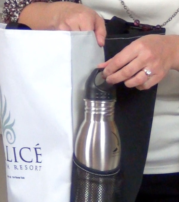 Tri Tone Tote Bags