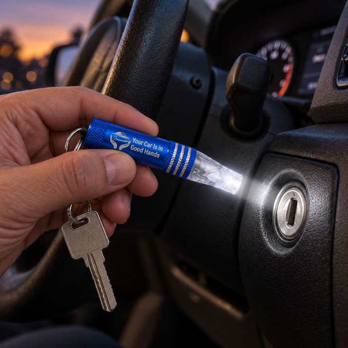GaragePro Flashlight 3-in-1 Keyring