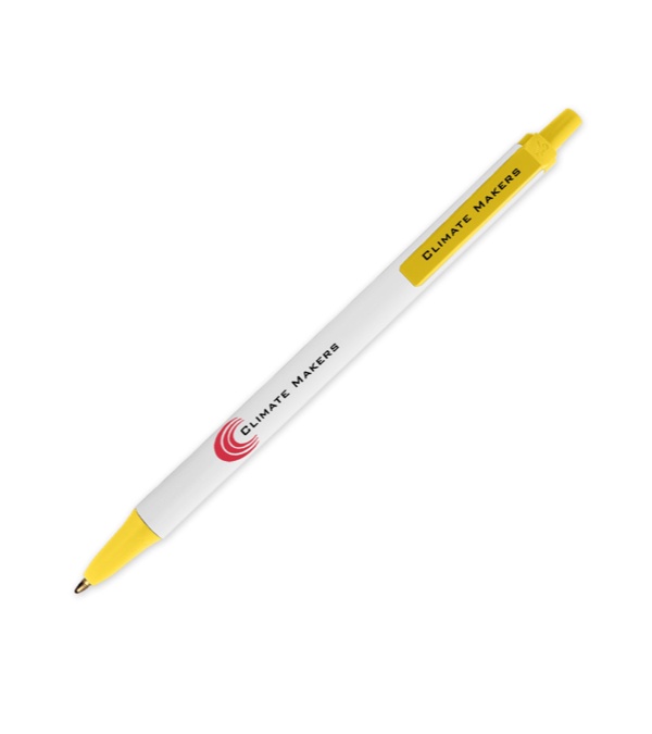 BIC Clic Stic White Promotional Pen
