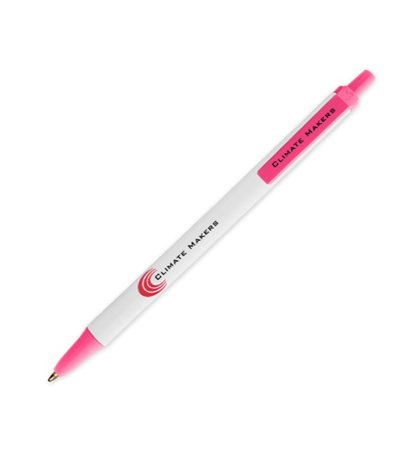 BIC Clic Stic White Promotional Pen