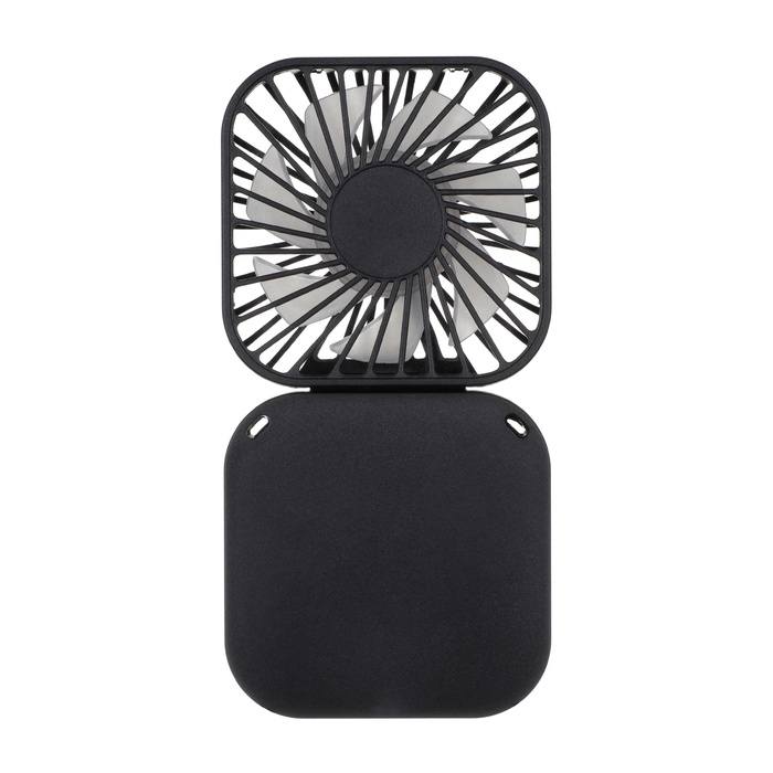 Handheld Rechargeable Folding Mini USB Fan w/Lanyard