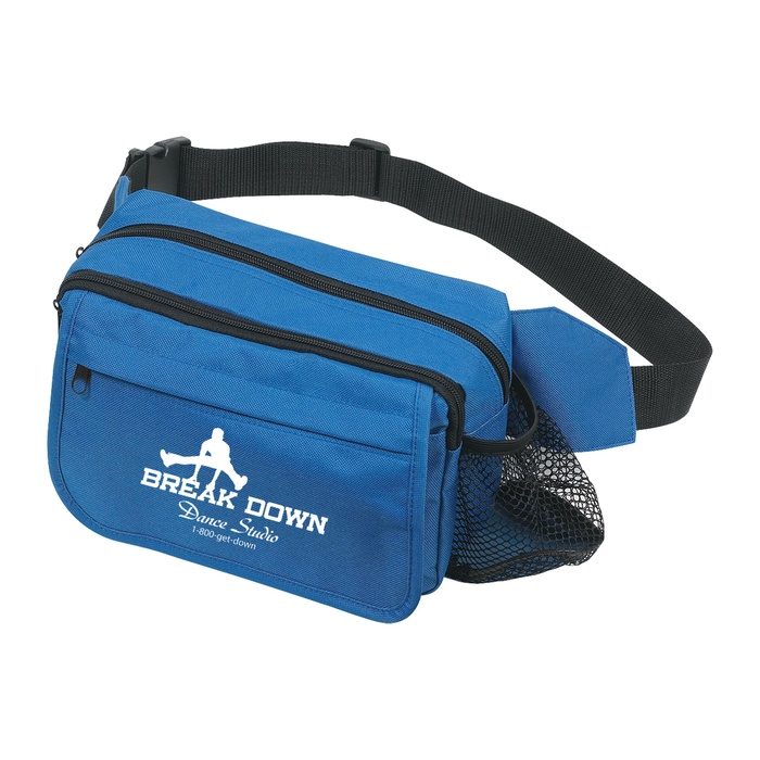 Custom Fanny Pack with Bottle Pocket