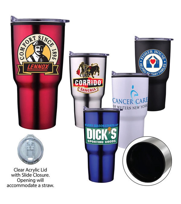 30 oz. Ares Tumbler - Full Color Imprint