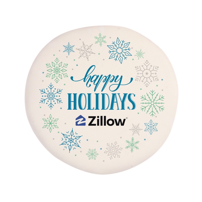 3" Iced Full Color Vanilla Cookie- Circle