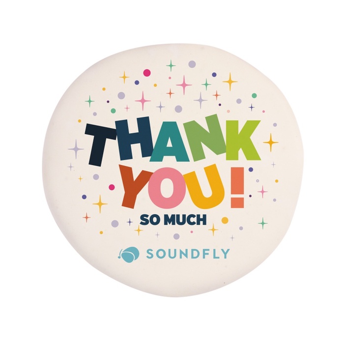 3" Iced Full Color Vanilla Cookie- Circle