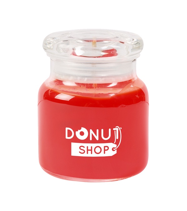 Aromatherapy Candle Jar with Lid (Premium Scent)