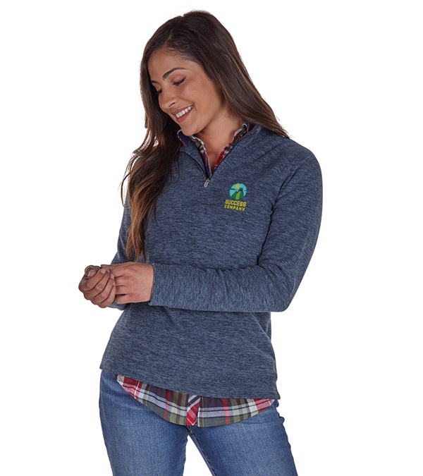 Freeport Women's Microfleece Pullover - Embroidered
