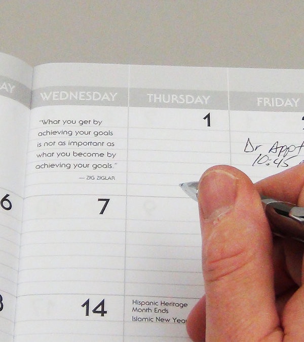 Teamwork Mountains Duo Date Log Planner