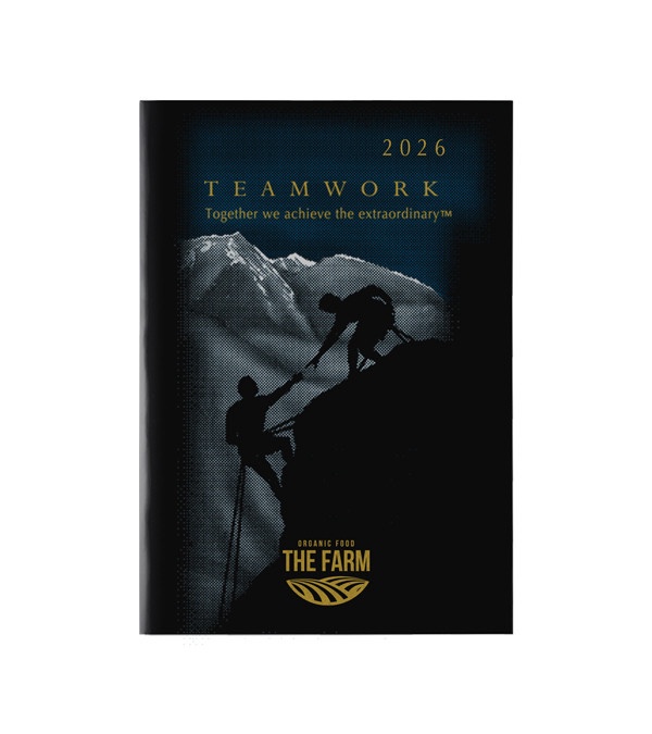 Teamwork Mountains Duo Date Log Planner 2026