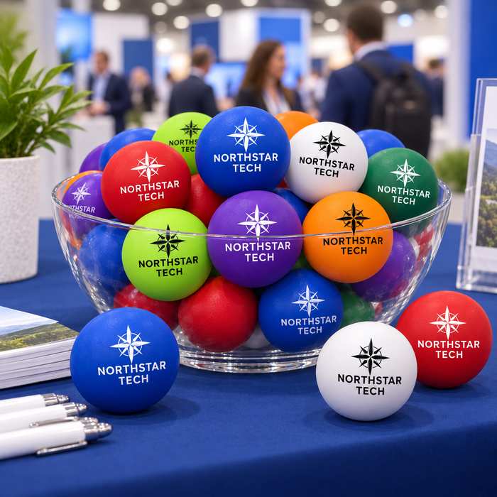 Round Stress Ball Reliever