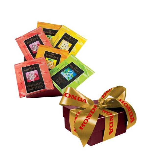 Assorted Tea Burgundy Gift Box