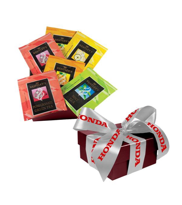 Assorted Tea Burgundy Gift Box