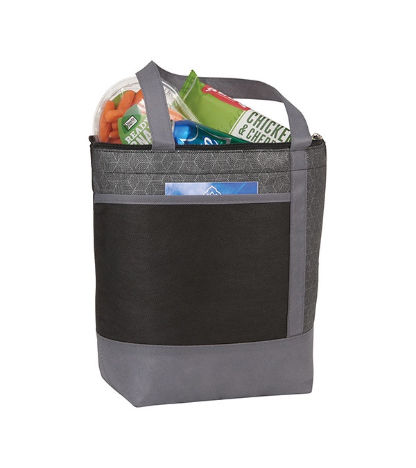 Chrome Non-Woven 9 Can Lunch Cooler
