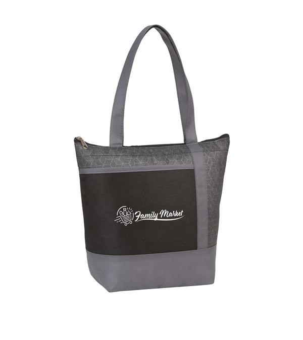 Chrome Non-Woven 9 Can Lunch Cooler