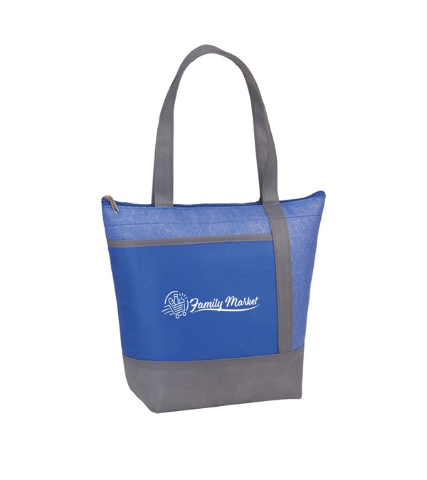 Chrome Non-Woven 9 Can Lunch Cooler