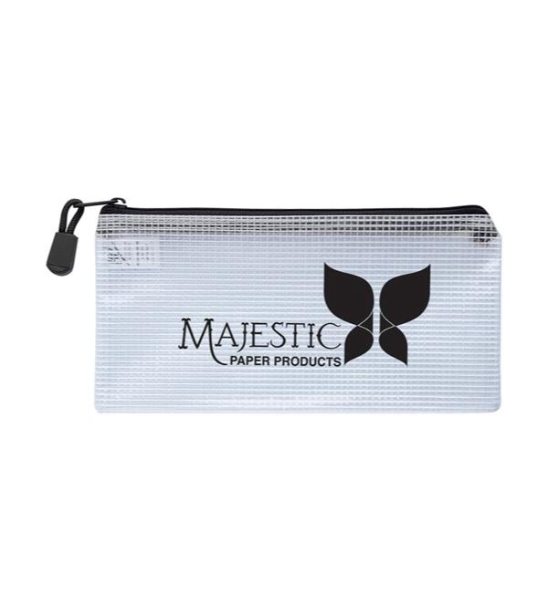 Clear Zippered Pencil Pouch