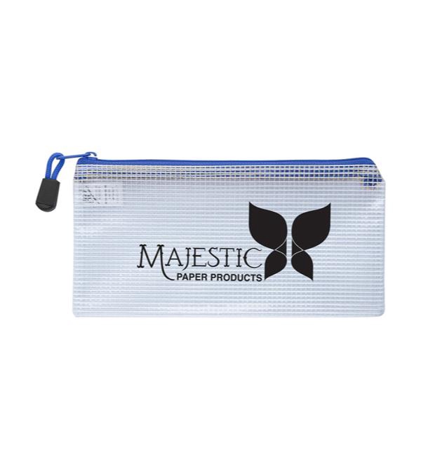 Clear Zippered Pencil Pouch