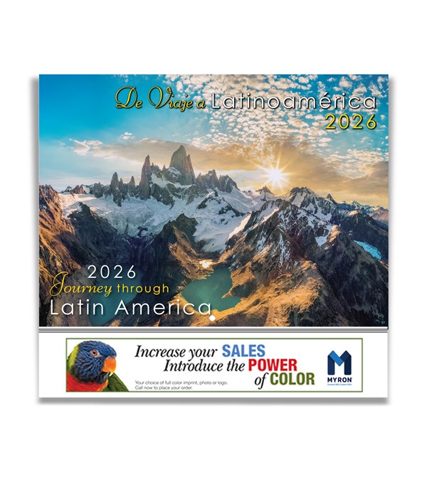 &quot;Viaje a Latino America&quot; Promotional Wall Calendar 2026