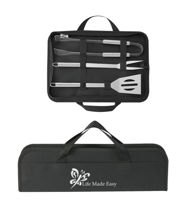 3 Piece BBQ Set In Case