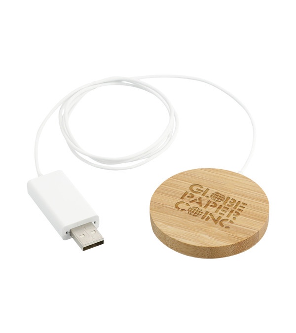 Eco Elements Bamboo Fast Wireless Charger