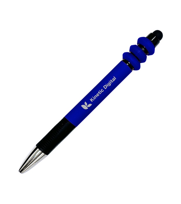 Fidget Spinner Soft Touch Stylus Metal Pen