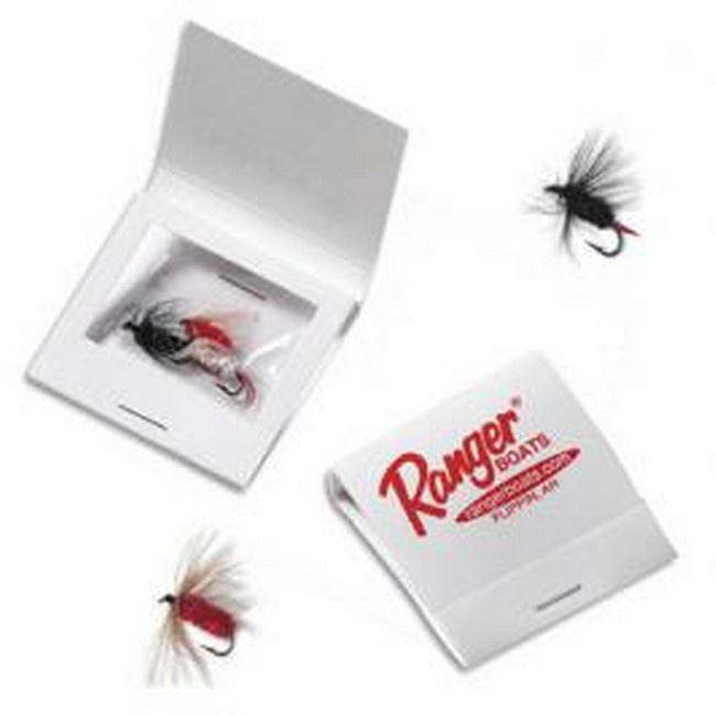 Fishing Flies in Custom Matchbook