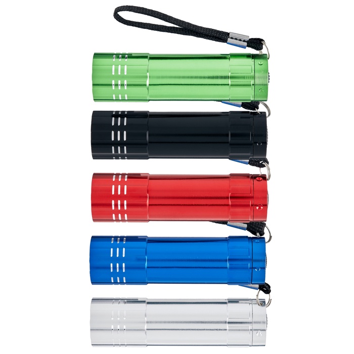 Spectre COB LED Aluminum Flashlight w/Strap