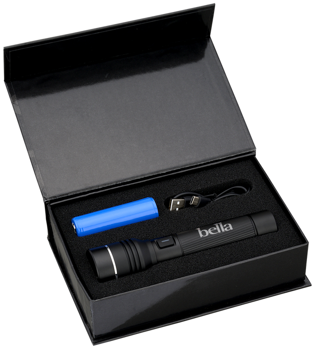 Rechargeable 15W White Laser LED Flashlight