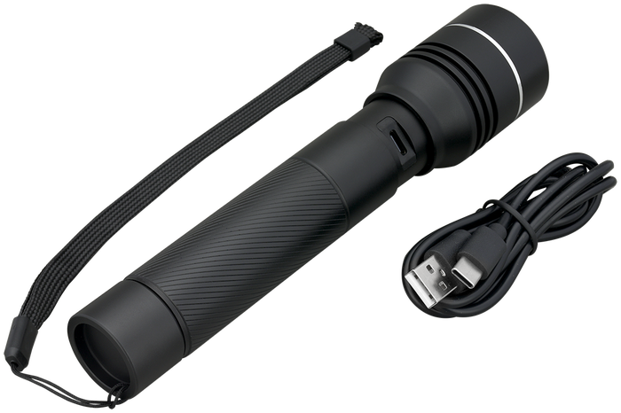 Rechargeable 15W White Laser LED Flashlight