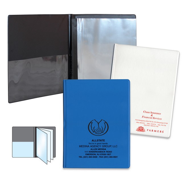 Flexible Cover Presentation Folder with Imprint