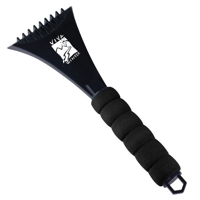 Imprinted Foam Grip Ice Scrapers