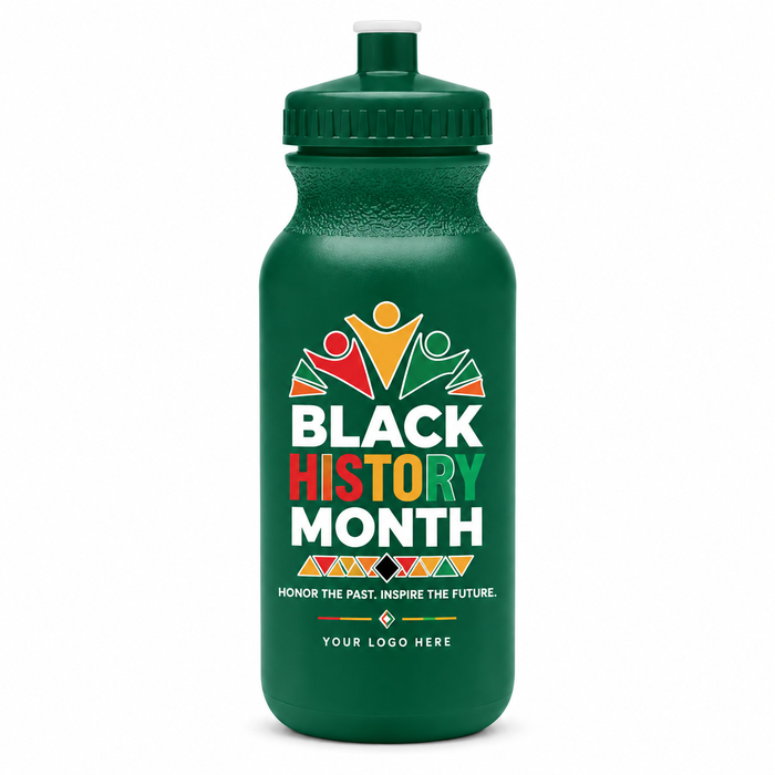 Celebrate Black History 20 Oz. Bike Bottle