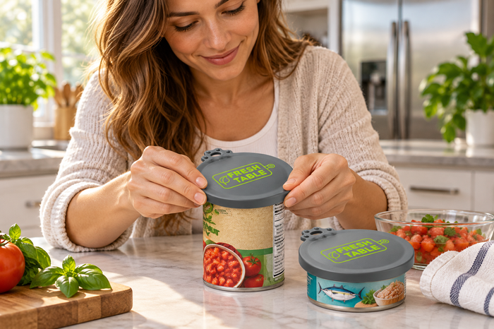 Stay Fresh Silicone Can Lid