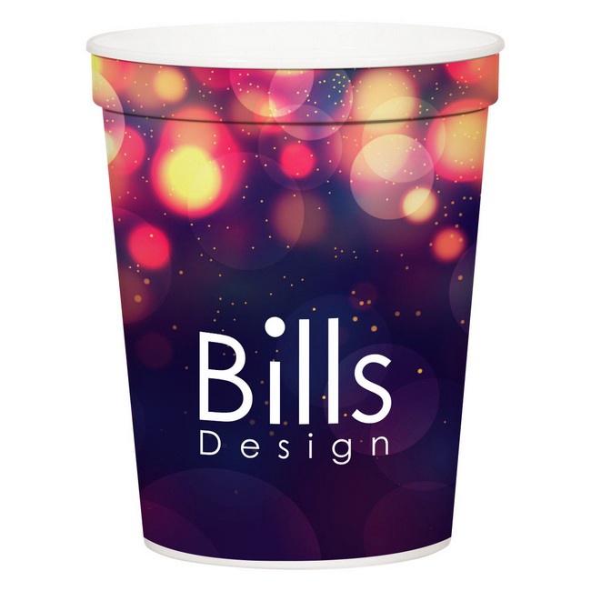 Full Color Custom 16 oz. Stadium Cupss