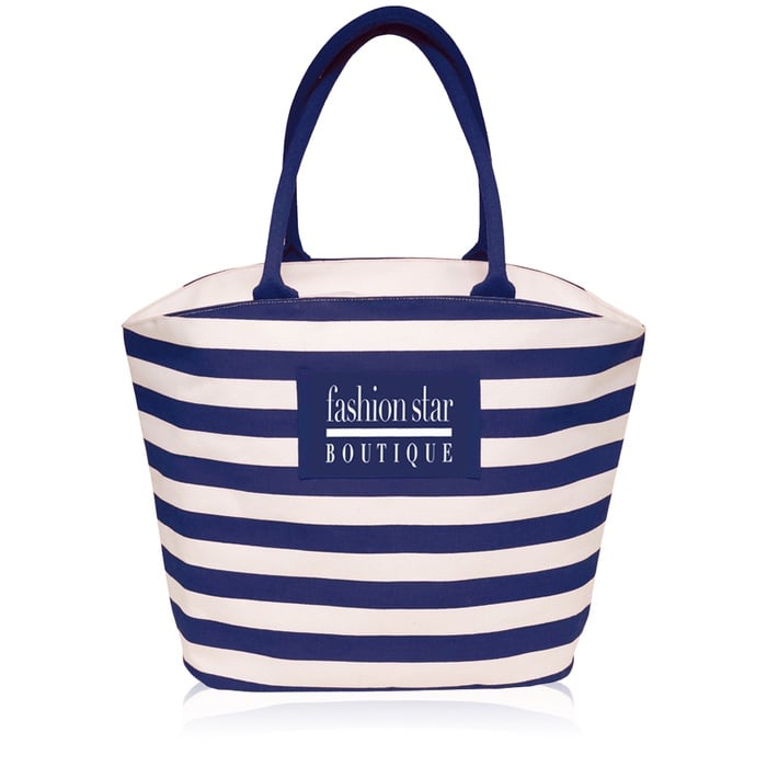 Striped Mariner Tote Bags