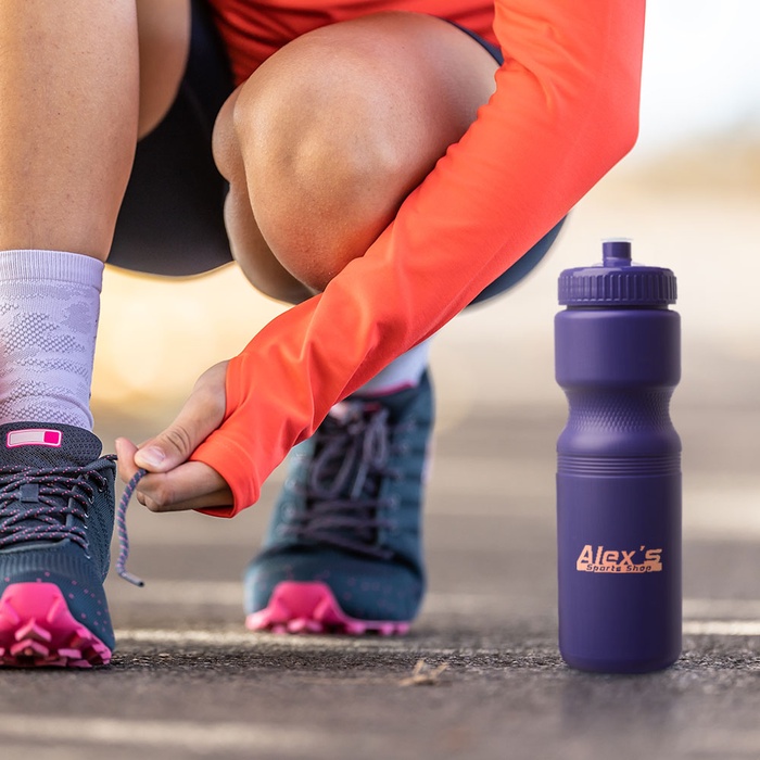 28 oz. Push Cap Plastic Water Bottles