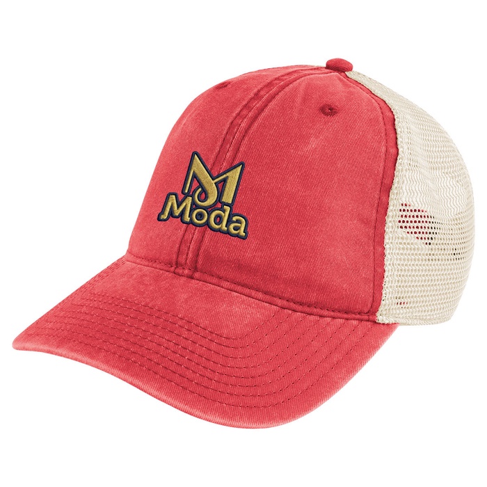 Pigment Dyed Twill Trucker Cap