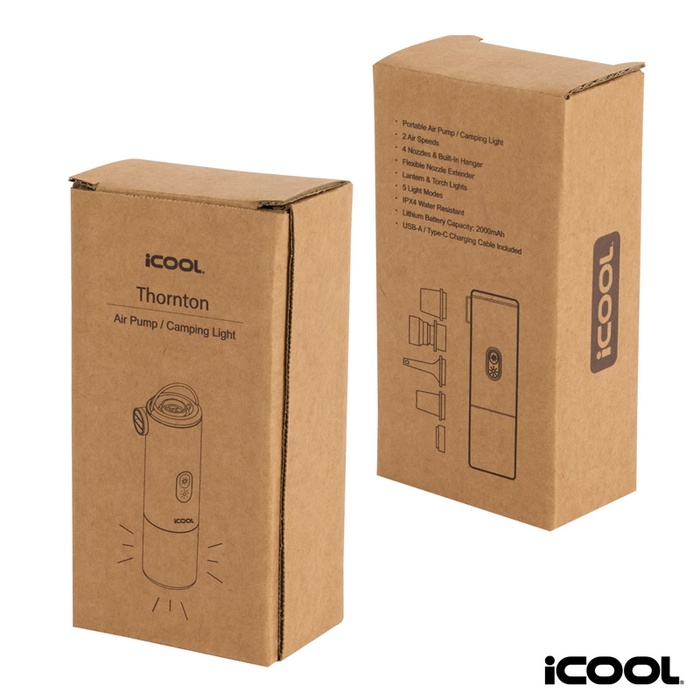 iCOOL Thornton Air Pump / Camping Light