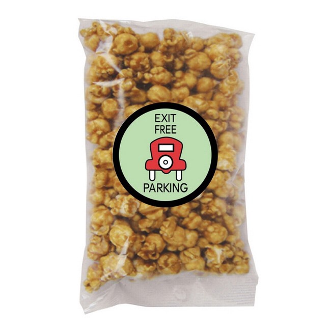 Custom Gourmet Caramel Popcorn Packs