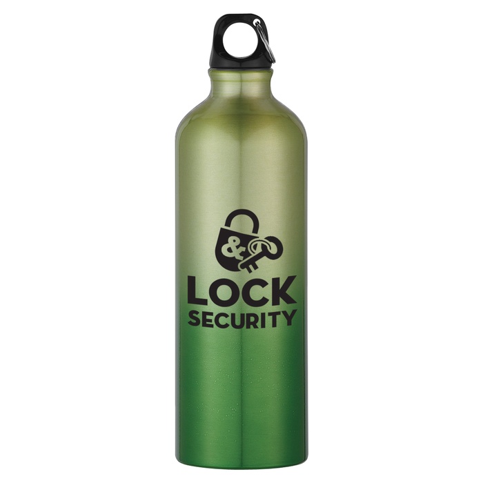 Gradient 25 oz. Custom Aluminum Bike Bottles