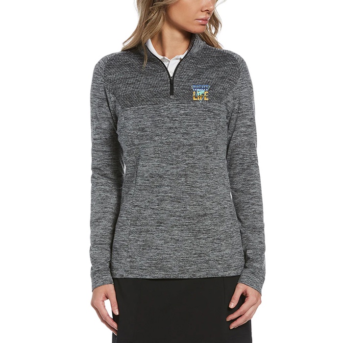 Perry Ellis Ladies 1/4 Zip Pullover