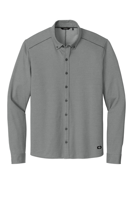 OGIO® Code Stretch Long Sleeve Button-Up