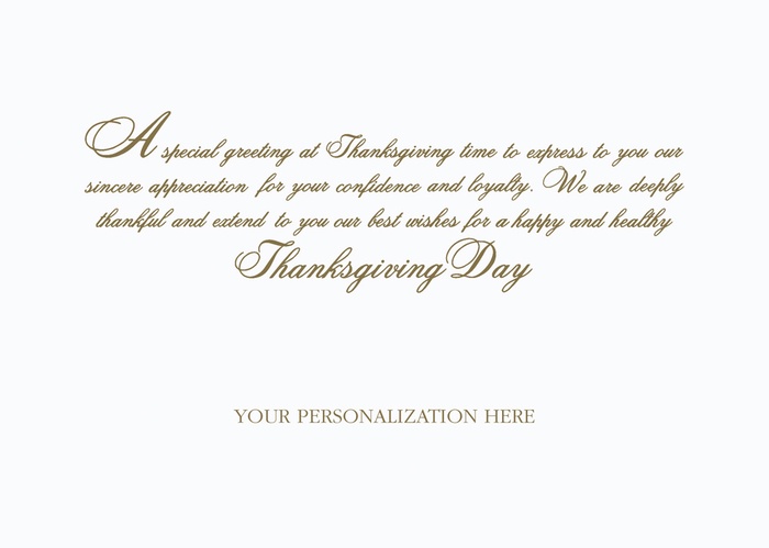 Leaf-Strewn Lane Thanksgiving Cards