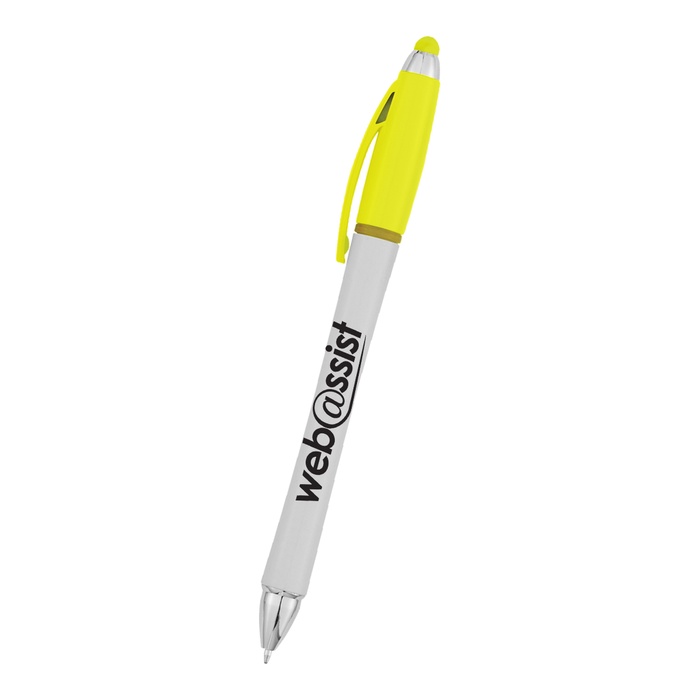 Custom Harmony Stylus Pen With Highlighter