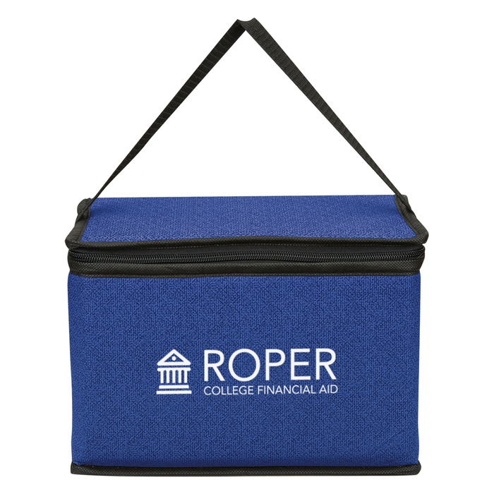 Heathered Non-Woven Custom Cooler Lunch Bags