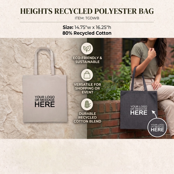 Heights Recycled Cotton Bag