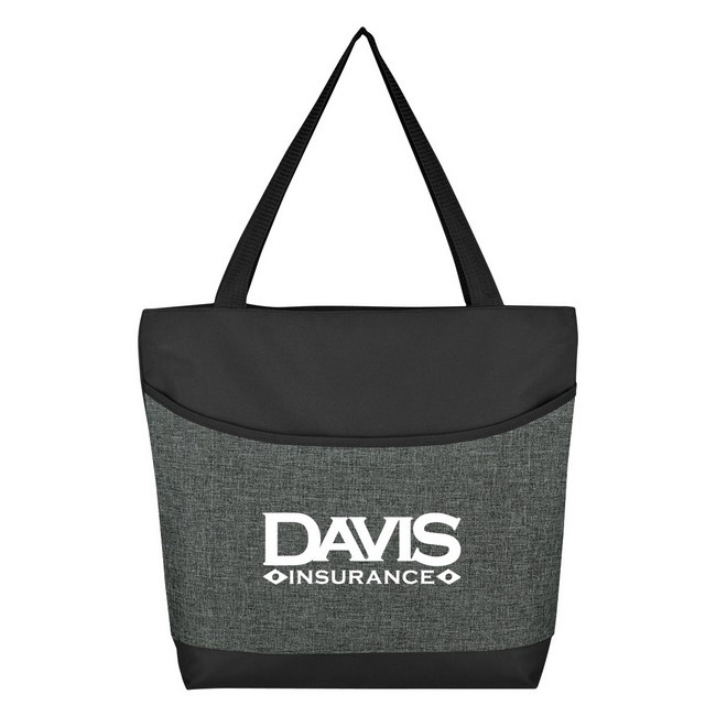 High Line Two-Tone Custom Tote Bags
