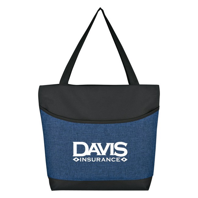 High Line Two-Tone Custom Tote Bags
